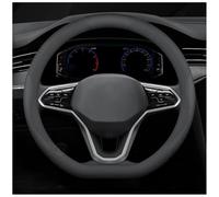 Car Steering Wheel Covers for Citroen C5 Aircross Seit 2022 2023 2024 2025 2026, Napa Leather Carbon Fiber Texture Steering Wheel Cover, Anti-slip,D-A