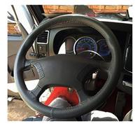 Car Steering Wheel Covers For DIY Car Steering Wheel Braid Cover 42CM 45CM 47CM 50CM Microfiber Leather Accessories Protective(A-42CM-Red)