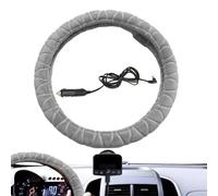 Car Steering Wheel Covers For Heated Steering Wheel Cover 12V Soft Plush Universal Car Accessory
