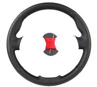 Car Steering Wheel Covers For Kia For Morning 2011-2016 For Picanto 2012-2015 Microfiber Leather Auto Grip Cover Car Steering Wheel(Red thread)