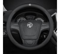 Car Steering Wheel Covers, for MG HS SUV 2018-2024 Breathable Anti Skid Thin Soft Microfiber Car Accessories Interior,A