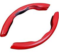 Car Steering Wheel Covers for Opel Life Adam Karl Corsa Tigra Chevette Olympia Universal Carbon Fiber Anti-skid Segmented Wheel Protector Breathable Accessories