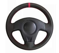 Car Steering Wheel Covers For Seat For Ibiza 2004 2006 Car Steering Wheel Cover Soft Hand-Stitched(White Thread)