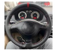 Car Steering Wheel Covers For Seat For Leon MK1 For VW For Golf 4 IV For Passat B5 For Variant For Polo For Skoda For Fabia 1 Microfiber Leather Steering Wheel Cover(Gray Thread)
