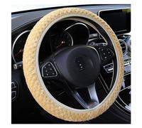 Car Steering Wheel Covers For Steering Wheel Cover Non-slip Winter Little Velvet Without Inner Ring Plush Accessories Car Wheel Cover(Golden)
