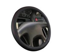 Car Steering Wheel Covers For Trunk Bus Large Size Pu Leather Car Steering Wheel Cover Plus Wheel Hubs For Different Cars 36 38 40 42 45 47 50cm(40cm)