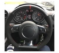 Car Steering Wheel Covers For TT TTS (8J) 2006-2014 A3 S3 (8P) For Sportback 2008 2009 2010 2011 2012 Car Steering Wheel Cover Hand Sew(Style 4)
