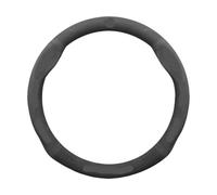 Car Steering Wheel Covers For VOLVO S40 S60 S90 S80 C30 C40 C70 For XC40 For XC60 For XC70 For XC90 V40 V50 V60 V70 V90 2025 Suede Anti-slip 38cm(Black)