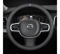 Car Steering Wheel Covers, for Volvo S90 L (2016) Sedan 2016-2020 Comfort Durability Steering Wheel Covers, Anti-slip Breathable, Easy Carry Interior Accessories