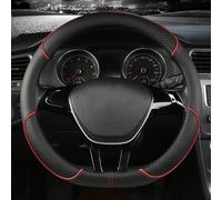 Car Steering Wheel Covers, for VW Transporter T5 T5.1 2003-2015 Anti Slip Soft Breathable Steering Wheel Protector Wheel Protective Cover Car Accessories,C-Type O