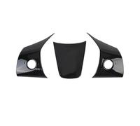 Car Steering Wheel Decal Car Steering Wheel Patch Trim Covers Stickers For Model For Y For 3 Interior Carbon Fiber Decorative Set Automotive Accessories