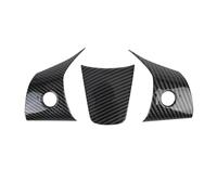 Car Steering Wheel Decal Car Steering Wheel Patch Trim Covers Stickers For Model For Y For 3 Interior Carbon Fiber Decorative Set Automotive Accessories