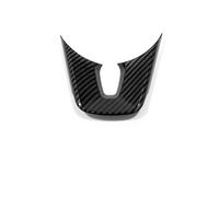 Car Steering Wheel Decal For Ceed Forte K3 For Seltos XCeed Sonet For ProCeed ABS Carbon fiber Car steering wheel button Sticker Decoration Cover Trim
