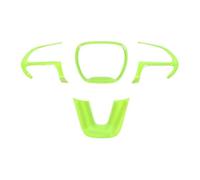 Car Steering Wheel Decoration Cover Accessories For Dodge For Durango 2014-2022 For Charger For Challenger 2015-2022 Car Decoration Interior(Light green)