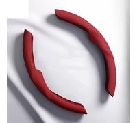 Car steering wheel decorative cover 2pcs 36-38CM PU Car Steering Wheel Cover Liquid Feeling Universal Interior Accessories Styling