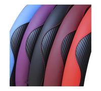 Car steering wheel decorative cover For Outlander For ASX For Mirage For Lancer For Montero For Eclipse For Cross L200 Carbon Fiber Car Steering Wheel Cover