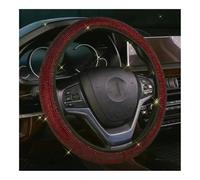 Car steering wheel decorative cover Rhinestones Car Steering Wheel Cover PU Auto Accessories Case Styling