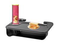 Car Steering Wheel Desk Tray - Abs 42Cm 350G | Portable Auto Laptop Food Writing Work Table | Vehicle Interior Mount Organizer For Travel Office Eating Reading Mobile Holder