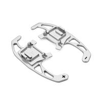 Car Steering Wheel For Golf MK7 For Polo GTI/GTD/GTE/R For Rline Steering Wheel Shift Paddle Extension DSG(Silver)