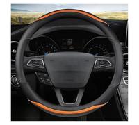 Car Steering Wheel For Max For Explorer For Galaxy For S-Max For F-Series For Focus 2 3 Car Steering-Wheels Cover Micro Fiber Leathe 38cm Wheel Cover ORAGE O(ORAGE O)