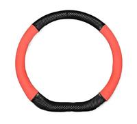 car steering wheel For Peugeot 301 307 308 406 407 408 508 1 Pcs Leather Car Steering Wheel Cover Anti-slip(D Browm)