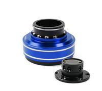 Car Steering Wheel Hubs For MOZA Simagic M10 A/Mini Euro Truck RS-QR040 RASTP-6 Hole Racing Simulator Game Steering Wheel Quick Release Hub Adapter 70mm Auto Parts(Blue)