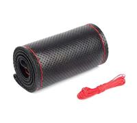Car Steering Wheel Interior DIY Fiber PU Steering Wheel Covers Universal braid Car steering-wheel With Needles And Thread Interior accessories