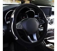 Car Steering Wheel Interior Without Inner Ring Steering Wheel Cover for 14.5-15inch