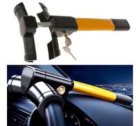 Car Steering Wheel Lock Anti-Theft Device, Compatible with Citroen C3 AIRCROSS, Can be Installed at Multiple Angles, Steering Wheel Locks with 2 Keys, Type B