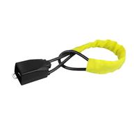 Car Steering Wheel Lock Car Anti Theft Steering Anti-Theft Quad with 2 Keys(Yellow)