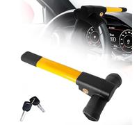 Car Steering Wheel Lock for Ford Mustang/Mustang GT/Mustang Mach 1 3-Doors, High Visibility Car Lock Anti-Theft Device, Anti-Theft T-Bar Immobiliser