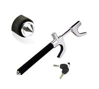 Car Steering Wheel Lock, for Ford Puma Puma St SUV 2019-2024 Auto Security Heavy-Duty Anti-Theft Rotary Steering Wheel Lock with Keys