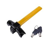 Car Steering Wheel Lock with 2 Keys, Universal Anti-Theft Lock Device Heavy Duty Car Security Devices, High Visibility Vehicles Immobiliser for Auto SUV Caravans