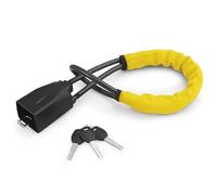 Car Steering Wheel Lock with Seat Belt Socket Steel Rope Anti-Theft Locking for Most Cars SUV Accessories Seat Belt Lock