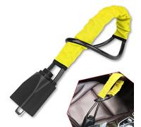 Car Steering Wheel Locks For Toyota C-HR Hybrid 2024 2025,Car Seat Belt Lock with 3 Keys,Double Car Anti Theft Device,Fits Most Vehicles,B-Yellow
