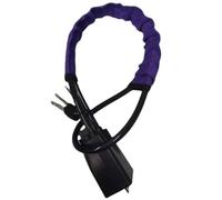 Car Steering Wheel Locks For Toyota harrier UX80 2020-2023,Car Seat Belt Lock with 3 Keys,Double Car Anti Theft Device,Fits Most Vehicles,E-Purple