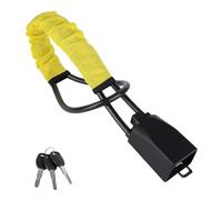 Car Steering Wheel Locks, for VW Passat B8 2014-2025 Heavy Duty Universal Steering Wheel to Seat Belt Lock, Double Car Anti Theft Device,A
