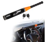 Car Steering Wheel Locks, Universal Steering Wheel Lock, High Visibility Heavy Duty Anti-Theft Security Device Fit for Cars, SUVs, Vans, Caravans