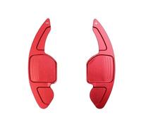 Car Steering Wheel Paddle Shift Extension For Seat For Leon For Cupra 5F For Auch 2012 Steering Wheel Paddle Shifter Extension Aluminum Shift Paddle(Red)
