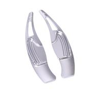 Car Steering Wheel Paddle Shifter Compatible with Civic 9th 2012-2014 for CR-V 2016 2017 Performance Accessory(Silver)
