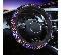 Car Steering Wheel Protection Cover Casino Poker Chips Car Steering Wheel Protector Universal, Elastic,Soft Steering Wheel Covers For Suv Car Accessories Truck 38cm