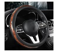Car Steering Wheel Protective Cover 2023 Crystal Wood Grain Car Steering Wheel Cover Dynamic Carbon Fiber Steering Wheel Cover(Red)