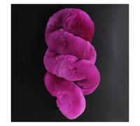 Car Steering Wheel Protective Cover Car Stretch-on Steering Wheel Cover/Soft Vehicle Braid On The Steering-Wheel Protector(PURPLE)