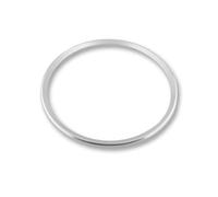 Car Steering Wheel Protective Cover For A1 A3 A4 A5 A6 A7A8 Q3 Q5 Q7 SQ5 S1 S3 S4 S5 S6 S7 S8 RS3 RS5 RS6 Car Steering Wheel Decoration Ring Trim Cover Sticker(Silver)