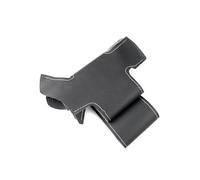 Car Steering Wheel Protective Cover For City For Jazz For Fit 2007 2008 Car Interior Steering Wheel Perforated Microfiber Leather Cover Trim(White line)