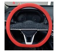 Car Steering Wheel Protective Cover Universal Car Silicone Steering Wheel Cover Elastic Non-Slip Cover For 36-40cm Steering Wheel Multi Color Car Decor Accessories(Red)