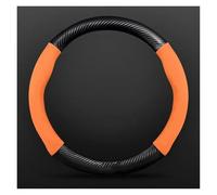 Car Steering Wheel Protector Cover For Citroen For C5 Love Echo C4L Steering Wheel Covers(Orange round)