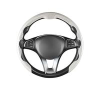 Car Steering Wheel Protector Cover for Ford Taurus VI 2009 2010 2011 2012, Car Steering Wheel Cover car accessories,White-38cm