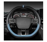 Car Steering Wheel Protector For C3 II III 2009 2010 2011 2012 2013 2014 2015 2016 2017 2018 2019 2020 Steering Wheel Trim Cover Auto Protector(Blue)