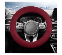 Car Steering Wheel Protector For Cadenza For Carnival Ev6 K4 Ev9 For Niro For Telluride For Soul Soft Plush Steering Wheel Cover(Red Round)